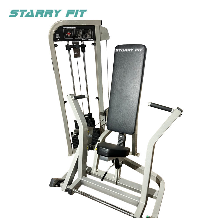 Tlak na hrudník v sede<br />HS-CP Tlak na hrudník v sede<br />HS-CP