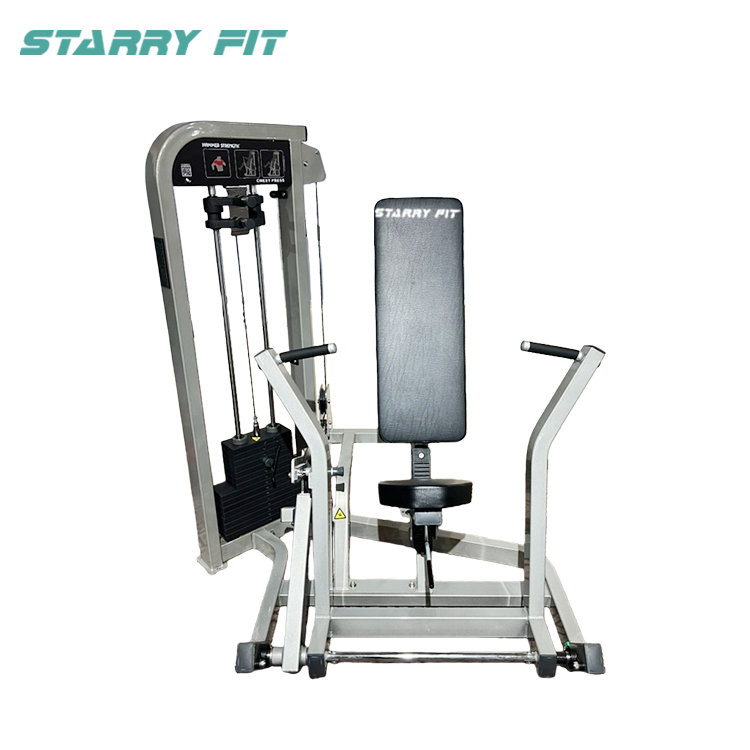 Tlak na hrudník v sede<br />HS-CP Tlak na hrudník v sede<br />HS-CP