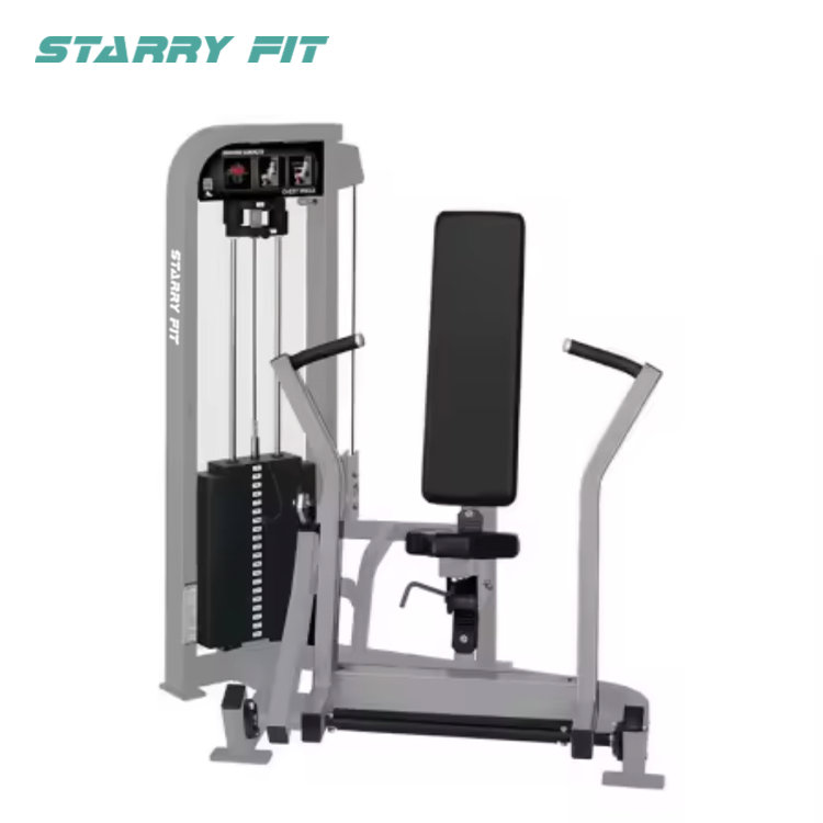 Tlak na hrudník v sede<br />HS-CP Tlak na hrudník v sede<br />HS-CP